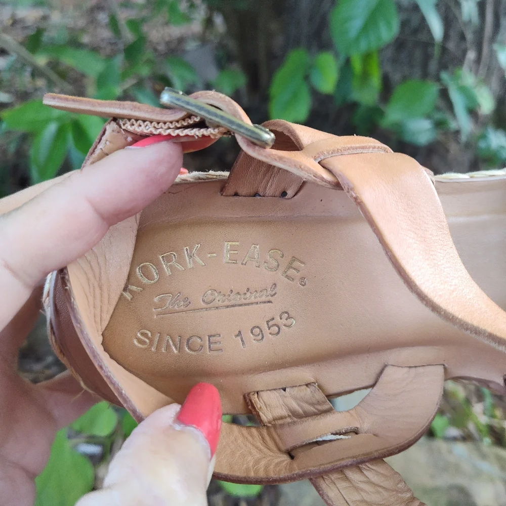 - KORK-EASE THE ORIGINAL SZ 9/40.5 ANDE BACK STRAP ESPADRILLES SANDALS …
